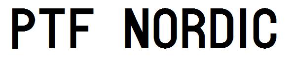 PTF NORDIC字体