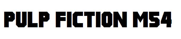 Pulp Fiction M54字体