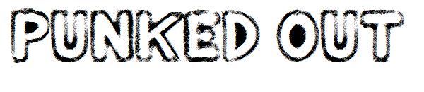 Punked Out字体