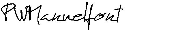 PWManuelfont
