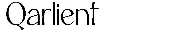 Qarlient字体