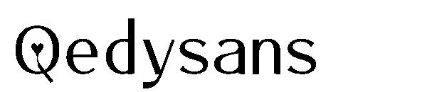 Qedysans字体