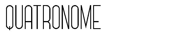 Quatronome字体