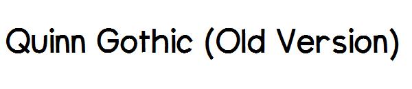 Quinn Gothic (Old Version)字体