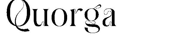 Quorga字体