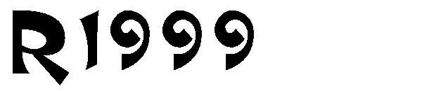 R1999字体