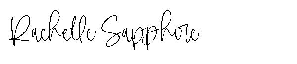 Rachelle Sapphire字体