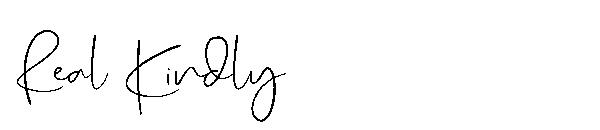 Real Kindly字体
