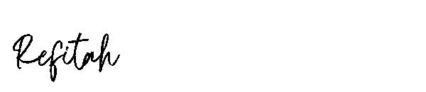 Refitah字体