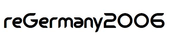 reGermany2006字体