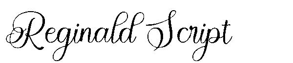 Reginald Script字体