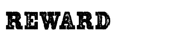 REWARD字体
