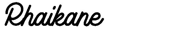 Rhaikane字体
