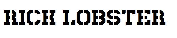 Rick Lobster字体