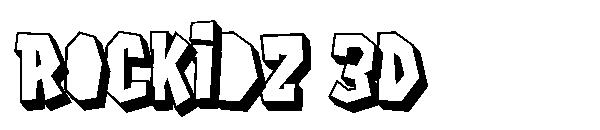 Rockidz 3D字体