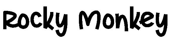 Rocky Monkey字体