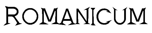Romanicum字体