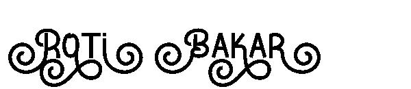 Roti Bakar字体