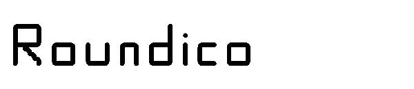 Roundico字体