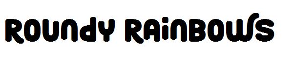Roundy Rainbows字体