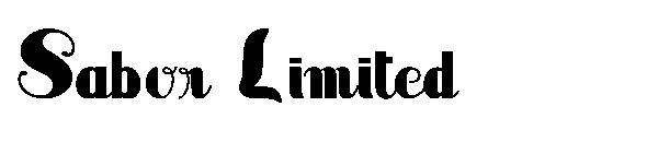 Sabor Limited字体