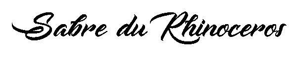 Sabre du Rhinoceros字体