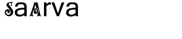 Sabrva字体