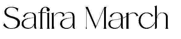 Safira March字体