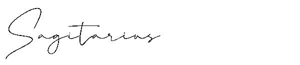 Sagitarius字体
