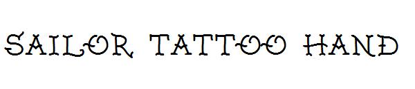 Sailor Tattoo Hand字体