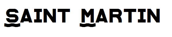 Saint Martin字体