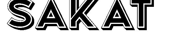 Sakat字体