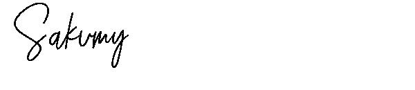 Sakumy字体