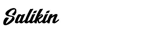 Salikin字体