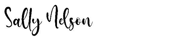 Sally Nelson字体