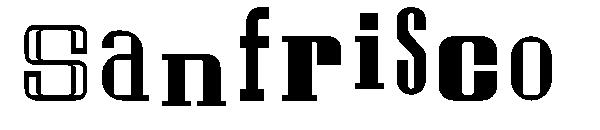 Sanfrisco字体