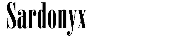 Sardonyx字体