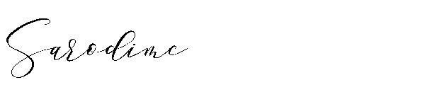 Sarodime字体