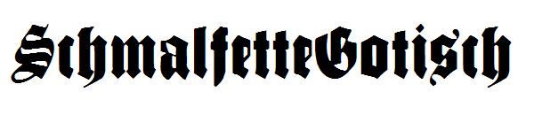 SchmalfetteGotisch字体