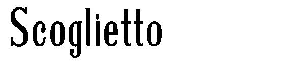 Scoglietto字体