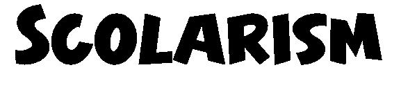 Scolarism字体