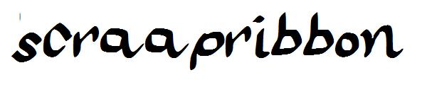 scraapribbon字体