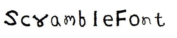 ScrambleFont字体