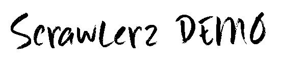 Scrawlerz DEMO字体