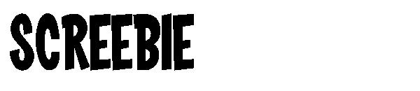Screebie字体