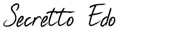 Secretto Edo字体