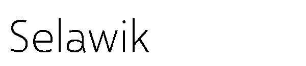 Selawik字体