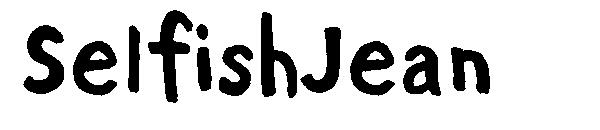 SelfishJean字体