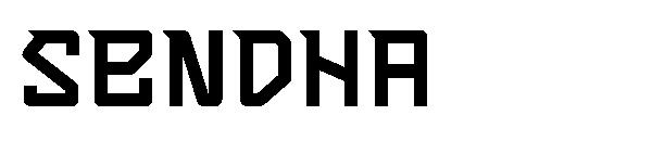 Sendha字体