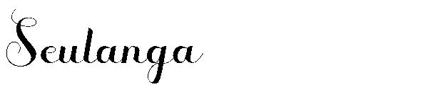 Seulanga字体